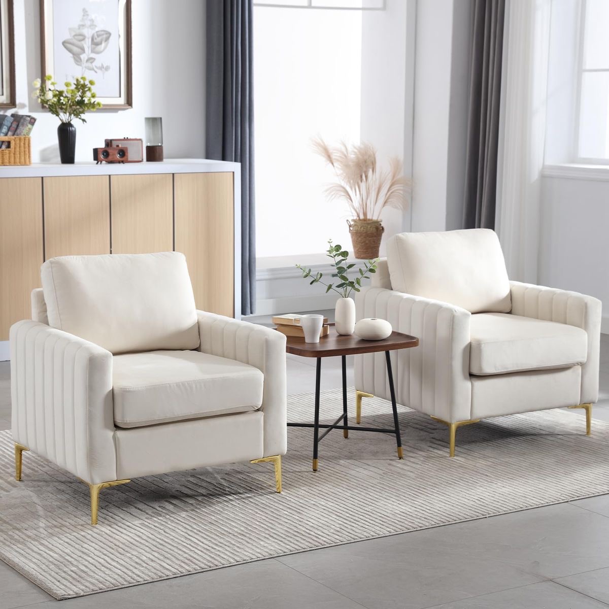 Pair of 2 sofa chair