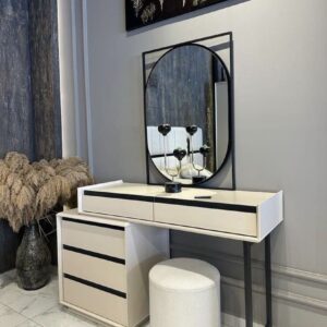 Dressing Table with Mirror & Stool