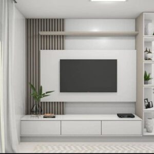TV Console with TV Wall